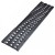 NDS Wave Decorative Channel Grate Raw Cast Iron x 300mm