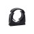 32mm Black MDPE Hinged Clip - Bag of 20