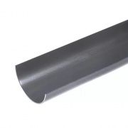 112mm Half Round Rainwater - Anthracite Grey