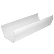 114mm Square Rainwater - White