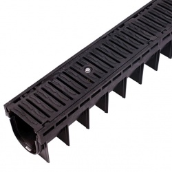 25 Tonne Ductile Iron Grate Channel Drain x 1m CD 437