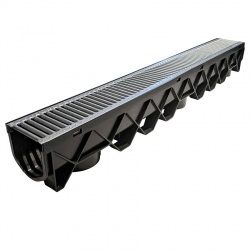 Aquaflow Channel Drain x 1m A15 Galvanised Grate