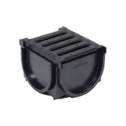 Deck-Drain Junction Box Plastic Grate