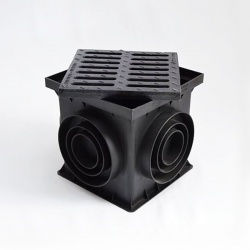 Yard Drain Unit B125 Cast Iron Grate