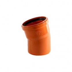 200mm 15 S/S Bend Underground Drainage