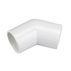 21.5mm White 135 Elbow