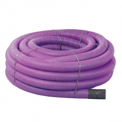 Purple Twinwall Duct 63mm x 50m Motorway Communications