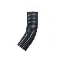 110mm 22.5deg Twinwall Bend P/E