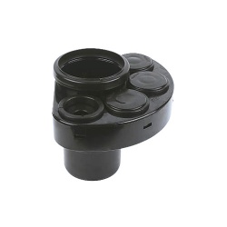 110mm Soil Manifold - Black