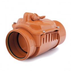 160mm Drainage Non Return Valve (single flap)