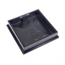 320mm Recessed Manhole Cover & Frame 80mm deep