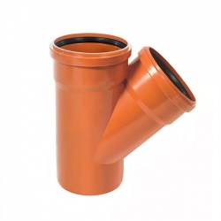 160mm Underground Drainage 45 Junction D/S