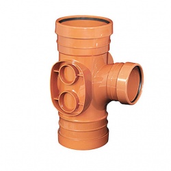 160mm 87 Triple Socket Junction 110mm Branch