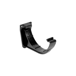 112mm Half Round Gutter Fascia Bracket - Black