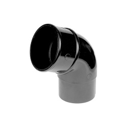 68mm Downpipe 112.5 Offset Bend S/S - Black