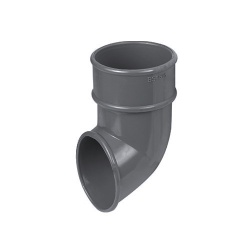 68mm Downpipe Shoe - Anthracite Grey