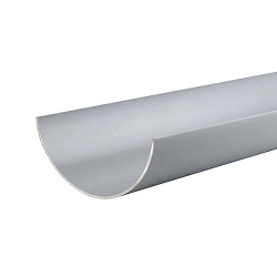 150mm Half Round Gutter x 3m (pack of 4) - Grey