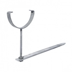 Galvanised Rise & Fall Gutter Bracket for 150mm Half Round Gutter