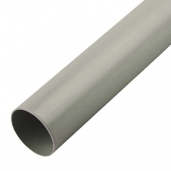 110mm Soil Pipe x 3m P/E - Olive Grey