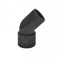 32mm 45 Spigot Bend - Black