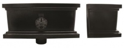 Alutec Tudor  Ornamental Hopper Heritage Black