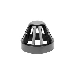 110mm Vent Terminal - Black