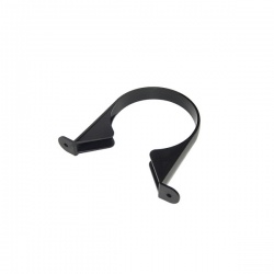 110mm Pipe Bracket - Black