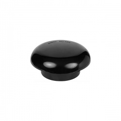 Mushroom Vent Cowl (Solvent Joint) - Black