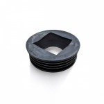 Adaptor 110mm x 65mm square/68mm round