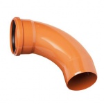 160mm Underground Drainage 87 Bend S/S (Swept)