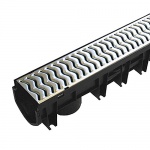 Storm Drain x 1m Galvanised Grating STDP1000G