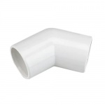 21.5mm White 135 Elbow