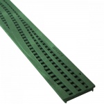 NDS Wave Decorative Channel Grate Green x 900mm