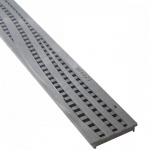 NDS Wave Decorative Channel Grate Grey x 900mm