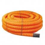 Orange Twinwall Duct 63mm x 50m Street Lighting