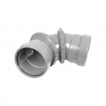 110mm 0-90 Adjustable Bend - Light Grey