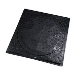 450mm Dia Pedestrian Duty Round to Square Cover & Frame