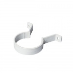 68mm Downpipe Clip - White