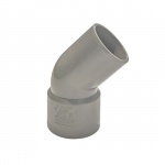 40mm 45 Spigot Bend - Olive Grey