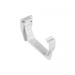 114mm Square Profile Gutter Fascia Bracket - White