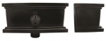 Alutec Tudor  Ornamental Hopper Heritage Black