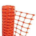 Orange Barrier Fencing Standard 1m x 50m