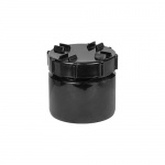 110mm Screwed Access Plug - Black