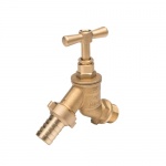  Bib Tap Hose Union DZR (9056) with double check valve